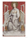 The Virgin Suckling the Infant Jesus French by Jacquemart de Hesdin